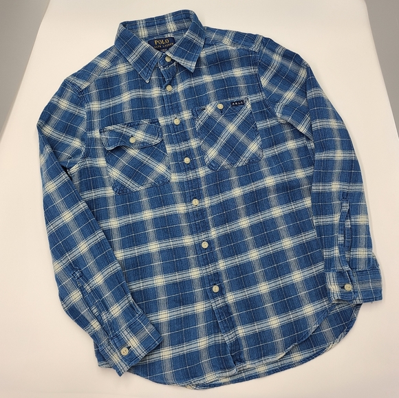 Polo Ralph Lauren Other - Polo Ralph Lauren boys' twill workshirt size M